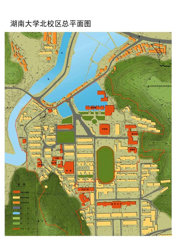 2025白菜网址官网大全北校区总平面图